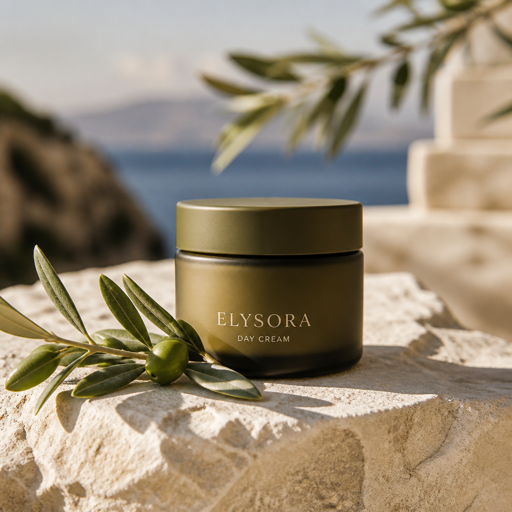 Elysora — σε πέτρα με ελιά